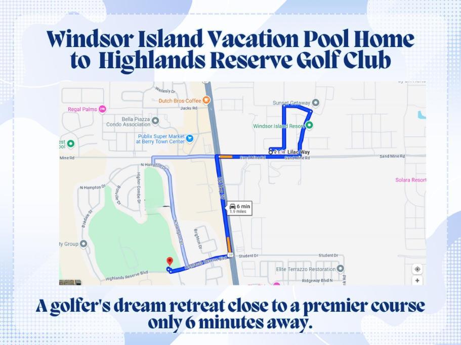 Windsor Island Vacation Pool Home 대번포트 외부 사진