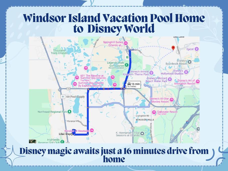 Windsor Island Vacation Pool Home 대번포트 외부 사진