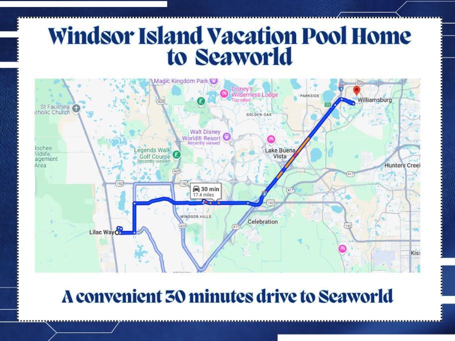 Windsor Island Vacation Pool Home 대번포트 외부 사진